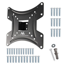 Maclean MC-414 TV Monitor Wall Mount max. VESA 200x200 23-43 30kg Black Tilting Bracket Holder