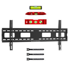 Maclean TV MC-420 Wall Mount Bracket 43"-120" VESA 800x400 120kg Universal Adjustable Spirit Level Accessories Flat Heavy Duty