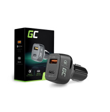 Green Cell CAD33 mobile device charger Black Indoor