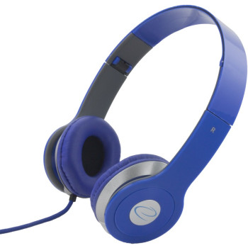 HEADPHONES AUDIO STEREO EH145B TECHNO BLUE