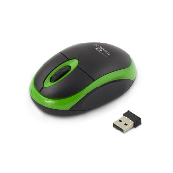 TITANUM MOUSE VOLTURE 3D OPTICAL WIRELESS 2.4GHz BLACK GREEN