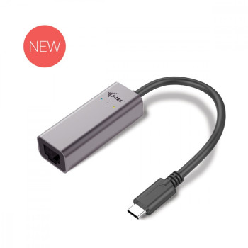 USB C Metal Gigabit Ethernet adapter, 1x USB-C to RJ-45