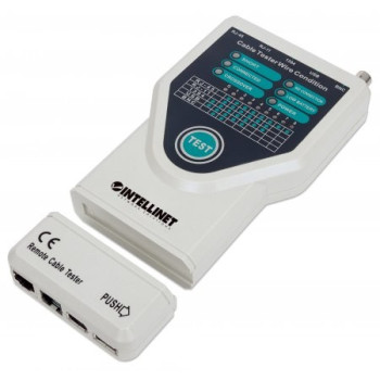 Cable tester 5-W-1 RJ11 RJ45 USB 1394 BNC