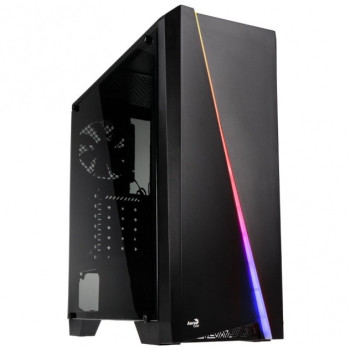 Computer case PGS CYLON RGB ADVANCE BLACK USB3 ATX