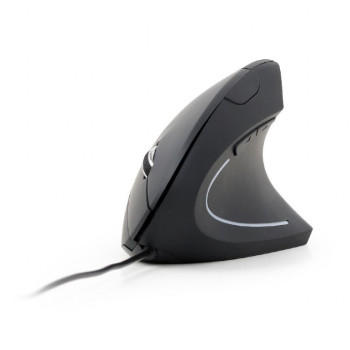 Ergonomic optical mouse 6-button -black