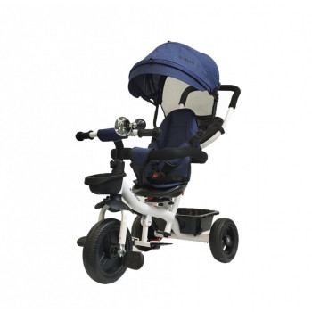 Tesoro Baby tricycle BT- 13 Frame White-Navy blu