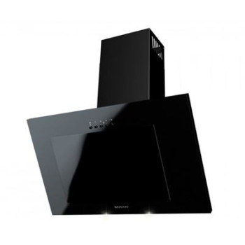 Vertical 2 50 black Chimney Hood