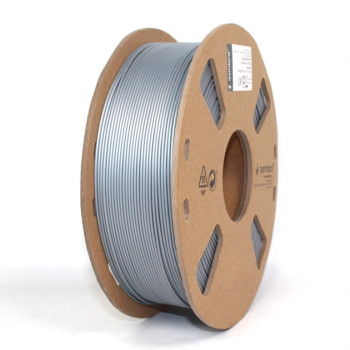 Printer filament 3D PLA PLUS 1.75mm silver