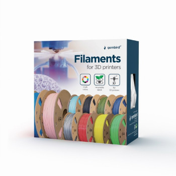 Printer filament 3D PLA 1.75mm fluorescent red