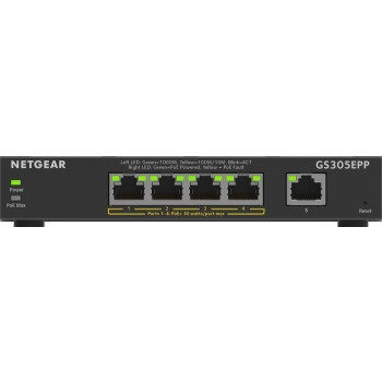 Netgear GS305EPP switch unmamaged 5GE (4xPoE+)