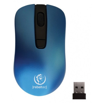 Optical wireless mouse Rebeltec STAR blue