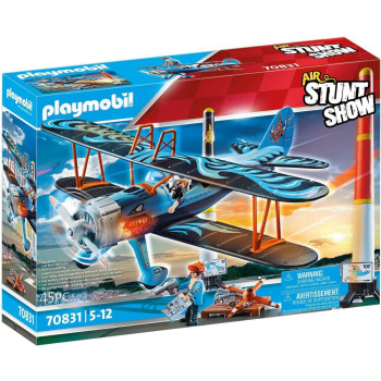 Figures set Stunt Show 70831 Air Stunt Show Phoenix Biplane