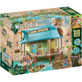 Figures set Wiltopia 71007 Animal Care Station