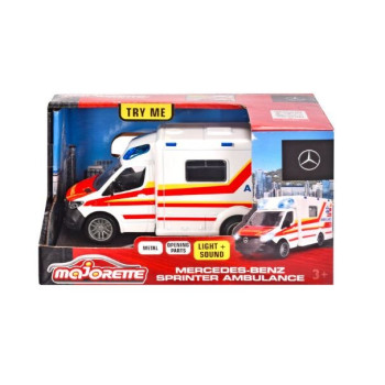 Majorette Grand Mercedes ambulance 12.5 cm vehicle