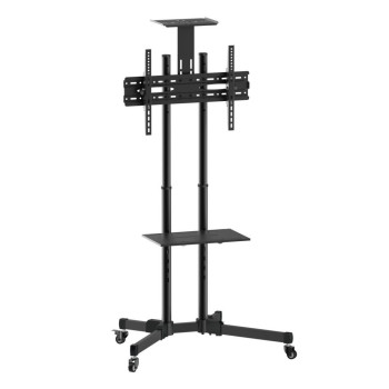 Mobile TV stand for 37-70 inches 50 kg, two shelves