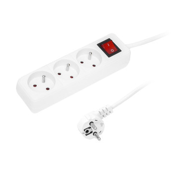 Power Strip PR-370WSP 150cm 3 sockets with grounding