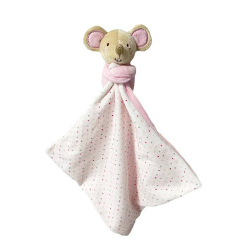 Cuddly toy Mouse Milus 25 cm beige