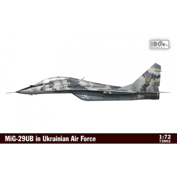 Plastic model in Ukrainia n Air Force 1 72