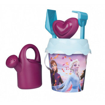 Bucket with accessories 17 cm, Frozen