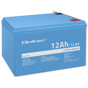 LiFePO battery 12.8V, 12Ah, 153.6Wh,BM