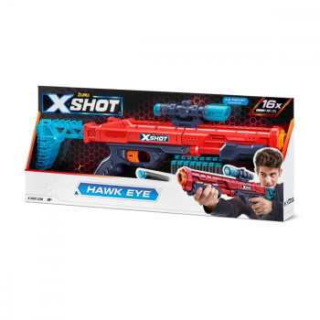 X-SHOT-EXCEL Hawk Eye ( 16Darts) orange
