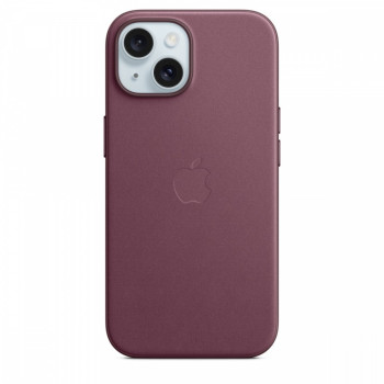 Case FineWoven with MagSafe for iPhone 15 - mulberry