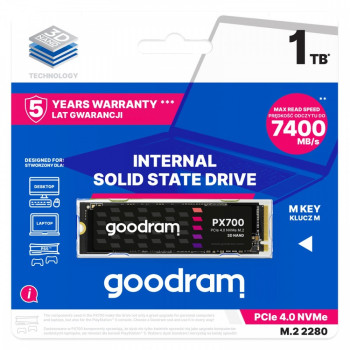 SSD PX700 1TB M.2 PCIe 2280 4x4 7400 6500MB s