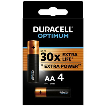 Optimum AA LR6 batteries blister 4 pieces