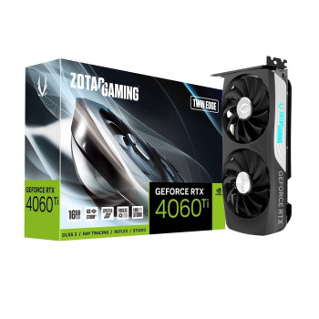 Graphics card GeForce RTX 4060 Ti TWIN EDGE 16GB GDDR6 128bit 3DP