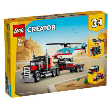 LEGO Creator 31146 Flatbed Truck with Helicopter