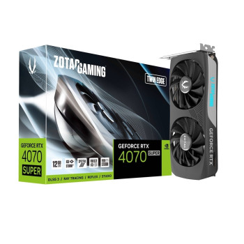 Graphics card GeForce RTX 4070 SUPER TWIN EDGE 12GB GDDRX6 192bit 3DP