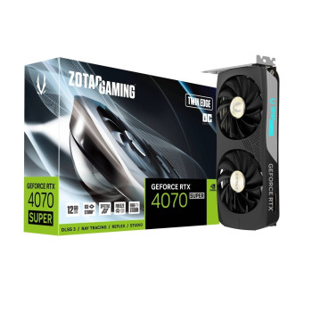 Graphics card GeForce RTX 4070 SUPER TWIN EDGE OC 12GB GDDRX6 192bit