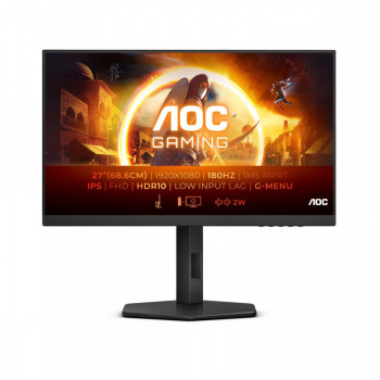 Monitor 27G4X 27 inches IPS 180Hz HDMIx2 DP Pivot Speaker