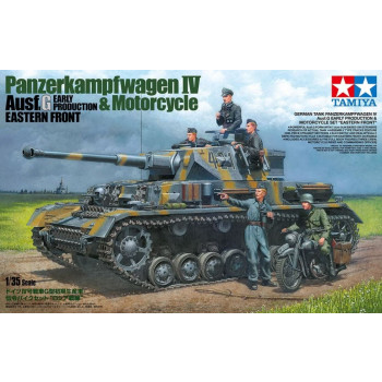 Plastic model German Tank Panzerkampfwagen IV Ausf.G