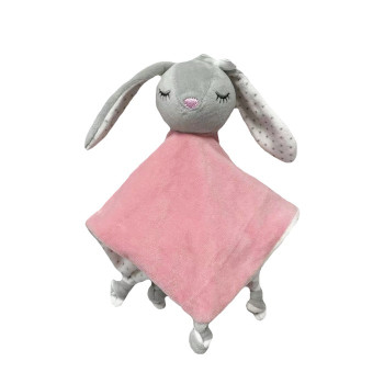 Cuddly toy Milus Bunny 25x25 cm grey