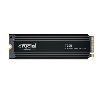 T705 4TB M.2 NVMe 2280 PCIe5.0 14100 12600 heatsink