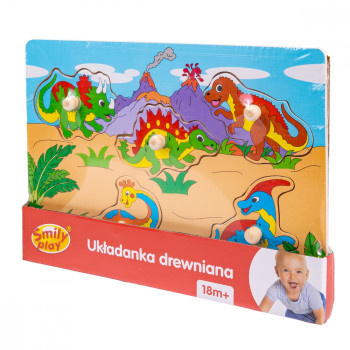 Wooden puzzle Dinosaurs