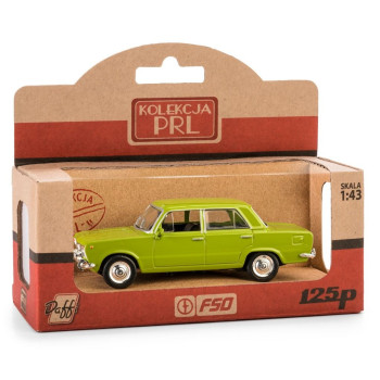 Pojazd PRL FIAT 125P - Zielony