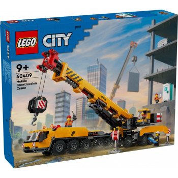 Blocks City 60409 Yellow Mobile Constructi on Crane