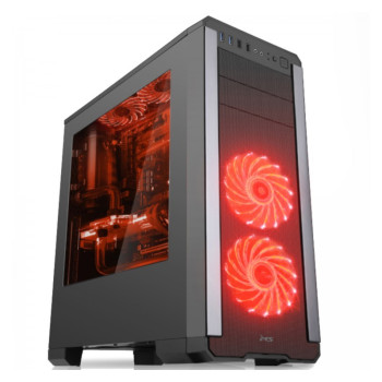 PC GAMING CASE MS FIGHT ER V305 BLACK