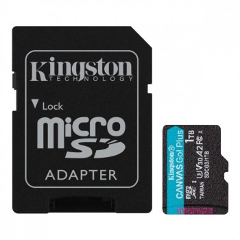 microSD 1TB Canvas Go Plus 170 90MB s adapter