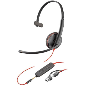 Blackwire 3215 USB-C A Headset+3,5mm 8X227A