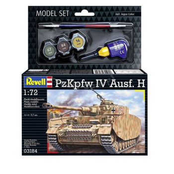 Model plastikowy PZKPFW. IV Ausf H 1 72