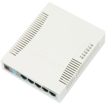MikroTik Switch RB260GS Web managed, Desktop, SFP ports quantity SFP ports quantity 1, 10/100/1000 Mbit/s, Ethernet LAN (RJ-45) ports 5, POE-in