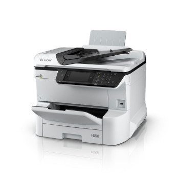 Multifunctional printer | WF-C8690DWF | Inkjet | Colour | All-in-One | A4 | Wi-Fi | Grey/Black