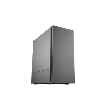 Cooler Master Silencio S600 with steel side panel Black  Mini ITX, Micro ATX, ATX Power supply included No