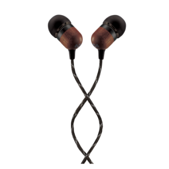 Marley Earbuds Smile Jamaica 3.5 mm, Signature Black, Built-in microphone