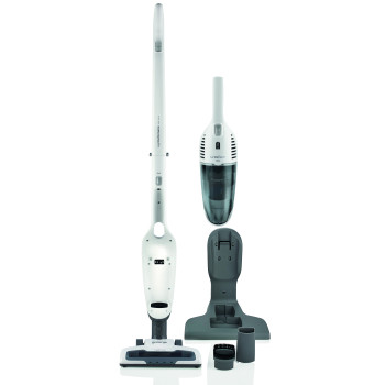 Gorenje Vacuum cleaner SVC180FW Cordless operating, Handstick and Handheld, 18 V, Operating time (max) 50 min, White, Warranty 24 month(s), Battery warranty 12 month(s)