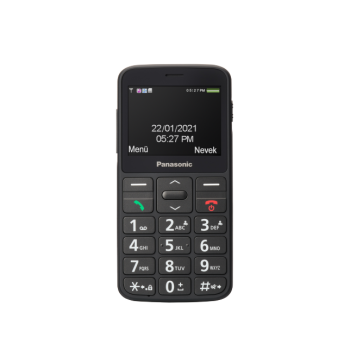 Panasonic KX-TU160 Easy Use Mobile Phone Black, 2.4 ", TFT-LCD, 240 x 320, USB version USB-C, Built-in camera, Main camera 0.3 MP, 32 GB