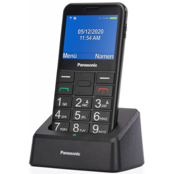 Panasonic KX-TU155EXBN Black, 2.4 ", TFT-LCD, microSD/microSDHC MB, USB version micro USB, Built-in camera, Main camera 0.3 MP, 32 GB